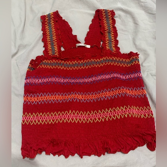 Colorful Crop/Tank Top - Picture 2 of 7